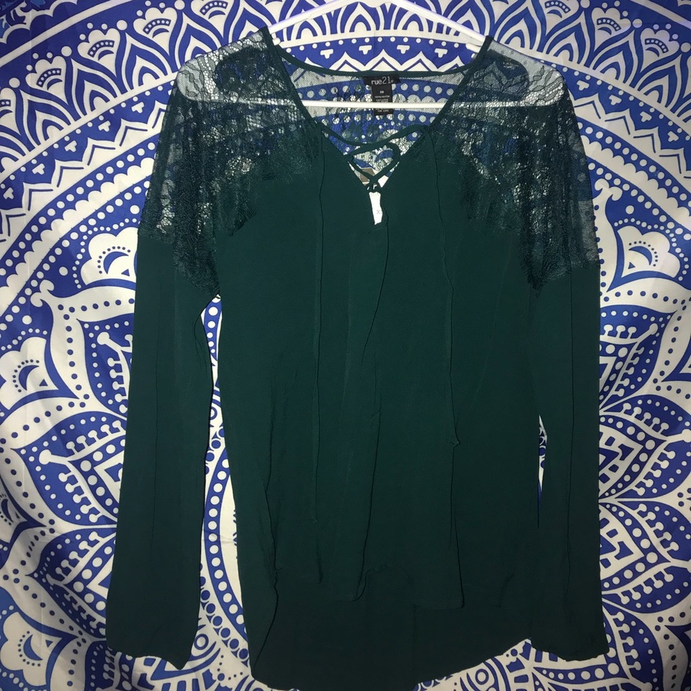 Rue 21 Green Top